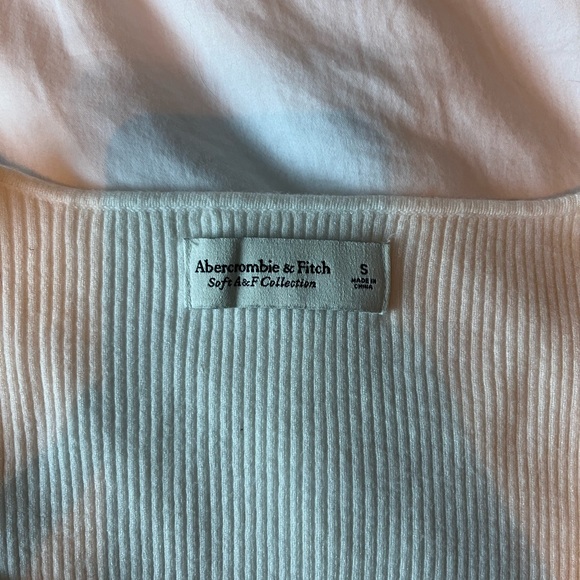 A&F Ribbed Cropped Sweater - Picture 2 of 2